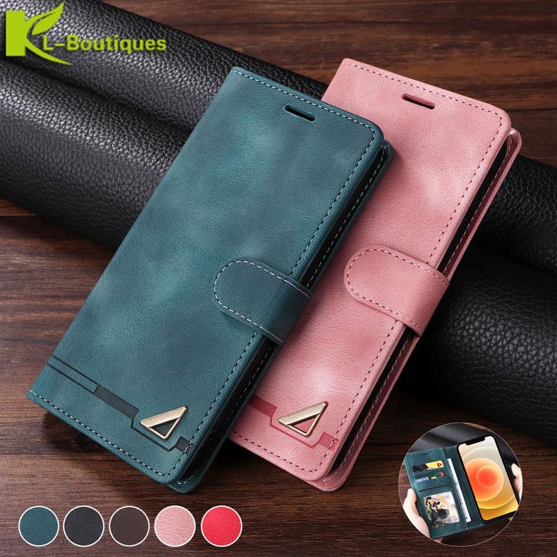 Wallet Card Slots Phone Case for Xiaomi Redmi A1 8 9 10 9A 9C 9T 10C 12C Note 7 8 9 10 11 12 Pro 11S 10S 9S 8T 12Pro+ Book Cover