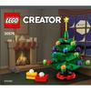 Jouet De Construction - LEGO - 30576 - Arbre De Noël - Vert - Rouge - Plastique