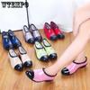 Rain Shoes Female Low Top Water Shoes Shallow Mouth Short Tube Rain Boots Wear-resistant Rubber Shoes Anti-skid Water Boots Slip On Kitchen Work Shoes