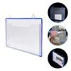 Plastic A4 Receipt Organizer Waterproof Document Storage Bag Portable File Folder  Home