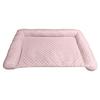 Pet Cooling Mat Dog Ice Silk Cooling Pad Washable Sleeping Mat Summer Dog Bed with Raised Edges for Cats Hot Days Use