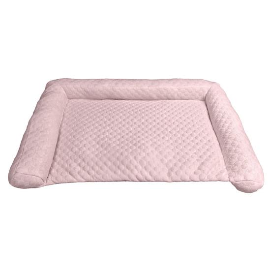 Pet Cooling Mat Dog Ice Silk Cooling Pad Washable Sleeping Mat Summer Dog Bed with Raised Edges for Cats Hot Days Use