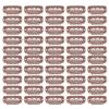 50pcs 6 Tips 6 Teeth Wig Snap Clip Metal Stainless Steel Hair Grips for Wigs Hair Extension Light