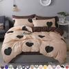 4pcs Bedding Sets Quilt Cover Cotton Single Double Queen King Size Duvet/Quilt Cover Linen Set