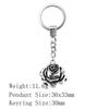 Valentine's Day Car Key Ring The Flower Of Life Keychains Backpack Key Chain For Car