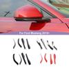 ABS Reversing Mirror Base Decoration Cover Sticker Trim For Ford Mustang 2015 Up Car Exterior Accessories