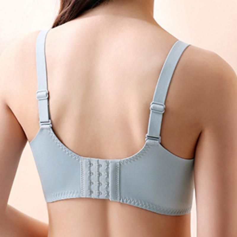 Underwear Summer Thin Section Gathered Breathable Non-steel Ring Bra