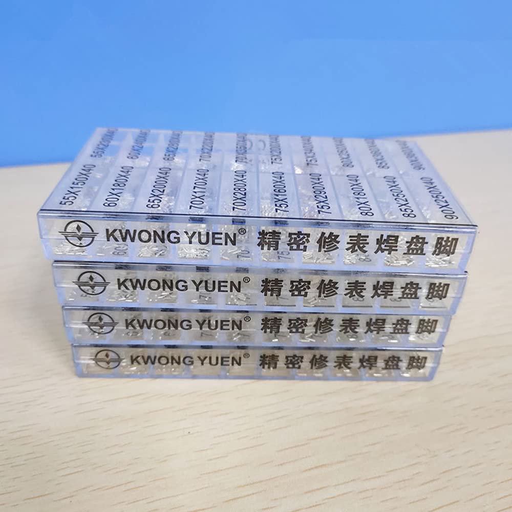 Welded Dial Feet Parts Silver Watch Dial Feet Assortment 1 Box Watch Dial Feet