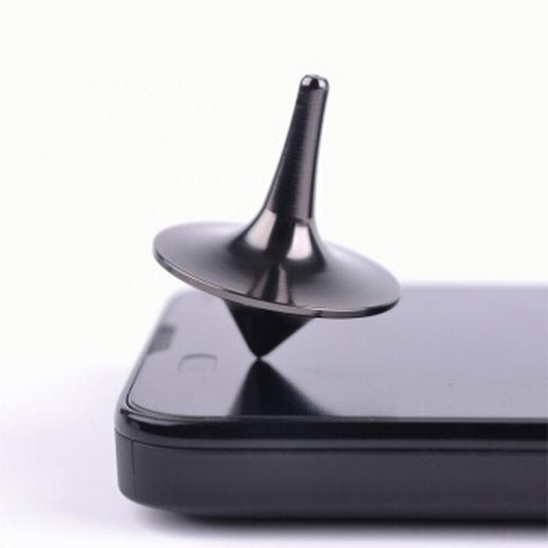 1pcs Spinning Movie Metal Gyroscope Top Lovely Stainless Spinning Top Inception