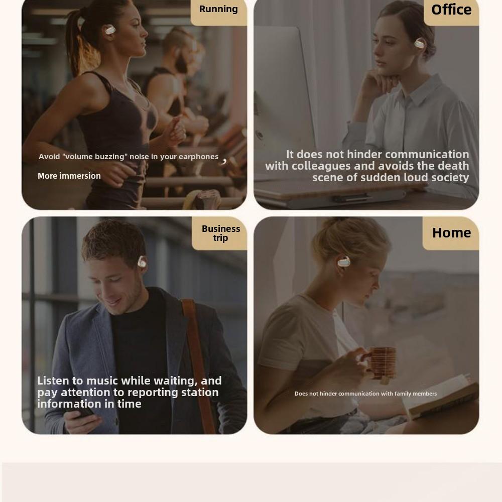 Hanging Ear New Comfortable Wear Bluetooth 5.3 High Sound Quality and Long Battery Life