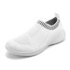 Breathable Mesh Fly-woven Women's Shoes New Fashion Lazy Shoes Low-top Foot-fitting Casual Shoes