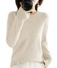 Knit Simple Crew Neck Long Sleeve Solid Color M Size Winter Clothes Spring Autumn For Students Women High School Gals Matching Loungewear Ladies