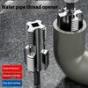 4Points 6Points Ppr Water Pipe Internal Thread Opener Hexagonal Universal For Pvc Pipe Thread Tap Hand Electric Drills Hand Tool