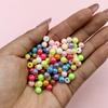 Creative ABS 6mm 420Pcs DIY Mermaid Dyed Pearl Gifts Necklace Bracelet Jewely Accessories