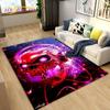 3D Creative Music Cartoon Area Rug Large,Carpet Rug for Living Room Bedroom Sofa Doormat Decoration,kids Play Non-slip Floor Mat