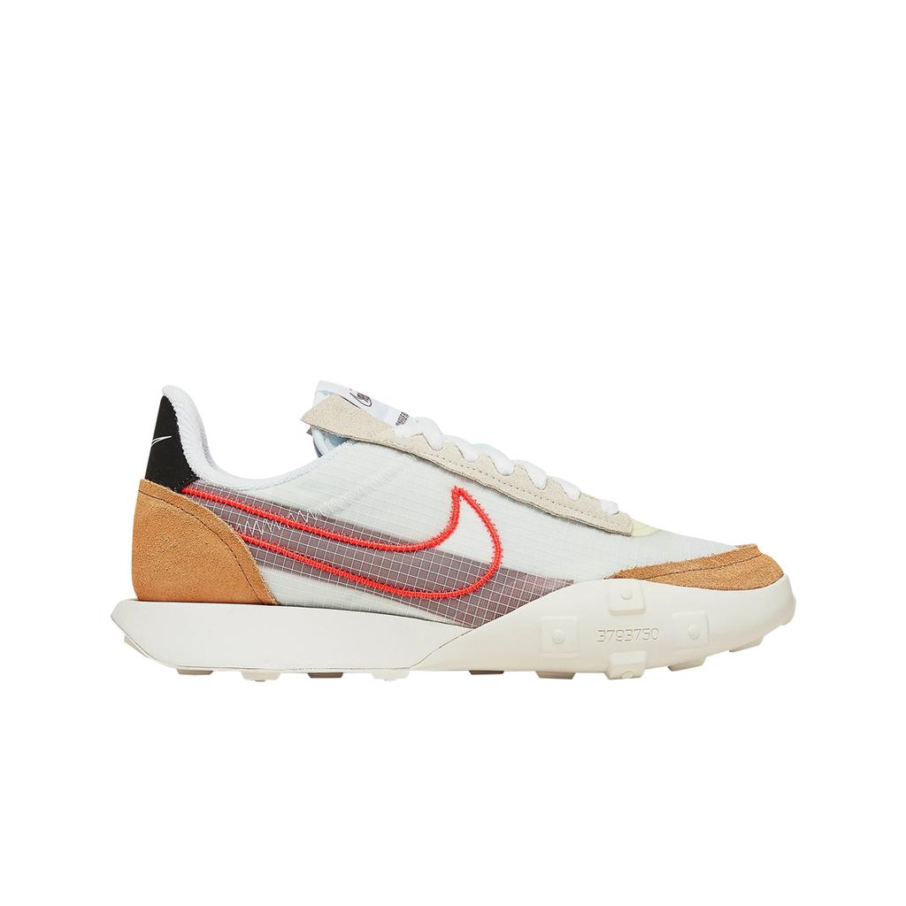 (w) Nike Waffle Racer 2x White Bright Crimson