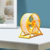 Small Bird Hamster Running Wheel with Stand Household Running Jogging Toy Playing Wheel Household Running Jogging Toy