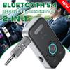 Upgraded Bluetooth 5.4 Car AUX Audio Adapter HiFi Stereo Music Wireless Receiver Transmitter 3.5MM With Mic Handsfree For Car Kit Speaker TV PC