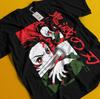 Demon Slayer Shirt Tanjiro Tshirt Nezuko T-Shirt Muzan Doma Tee Inosuke Zenitsu