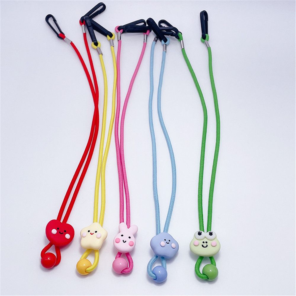 Children Adjustable Cartoon Glasses Holder Glasses Chain Masks Chain Mask Lanyard Neck Hanging Cord
