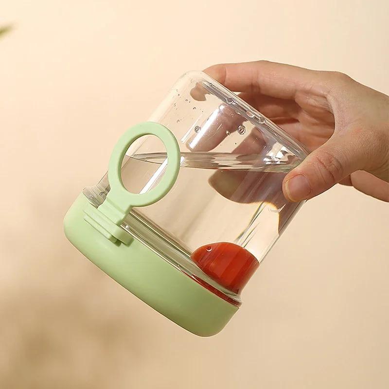 Портативная чашка для овсянки, хлопьев, орехов, йогурта, салата, чашка с вилкой, герметичная коробка для пикника, контейнер для хранения еды для студентов