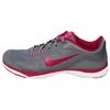 Flex Trainer 5 Comfortable Soft Fabric Non-Slip Wear-Resistant Low-Top Running Shoes Women Sneaker Gray Red 724858-008