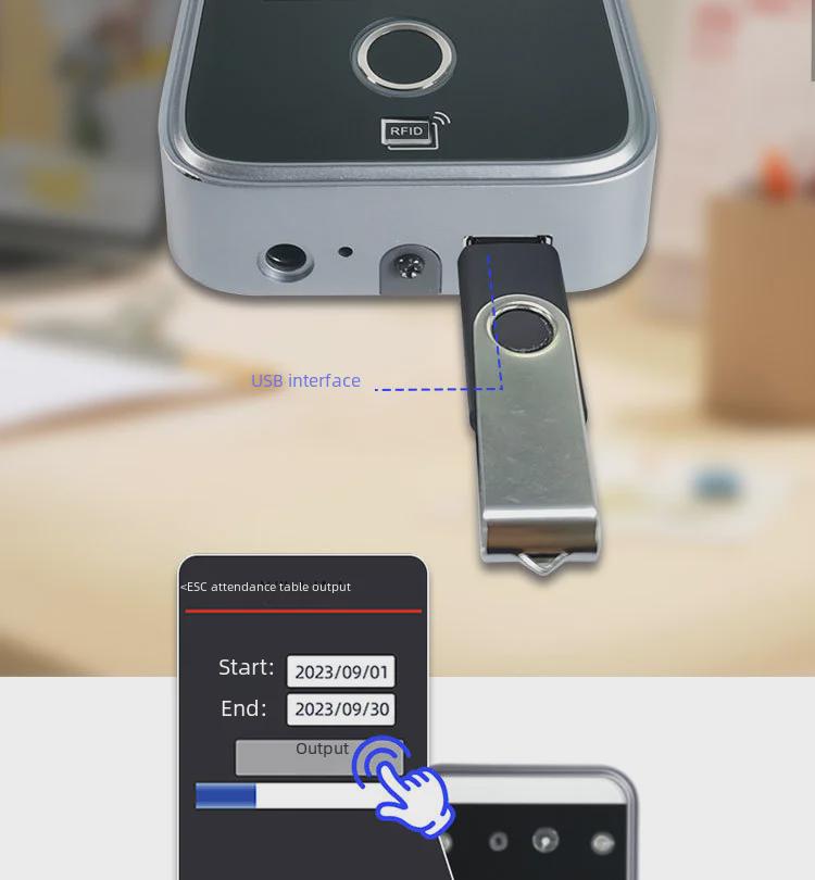 M106 Facial Recognition & Fingerprint Attendance System with Access Control