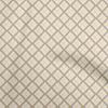 Cotton Flex Dark Beige Fabric Geometric Craft Projects Decor Fabric Printed By The Yard 40 Inch