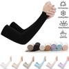 Exposed Thumb Summer Cooling Sportswear Running Arm Cover Arm Sleeves Outdoor Sport Sun Protection