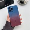 Applicable To IPhone 16 Gradient Dual-color Magnetic Charging Mobile Phone Case Apple 15 Lens Film Liquid Protection Case