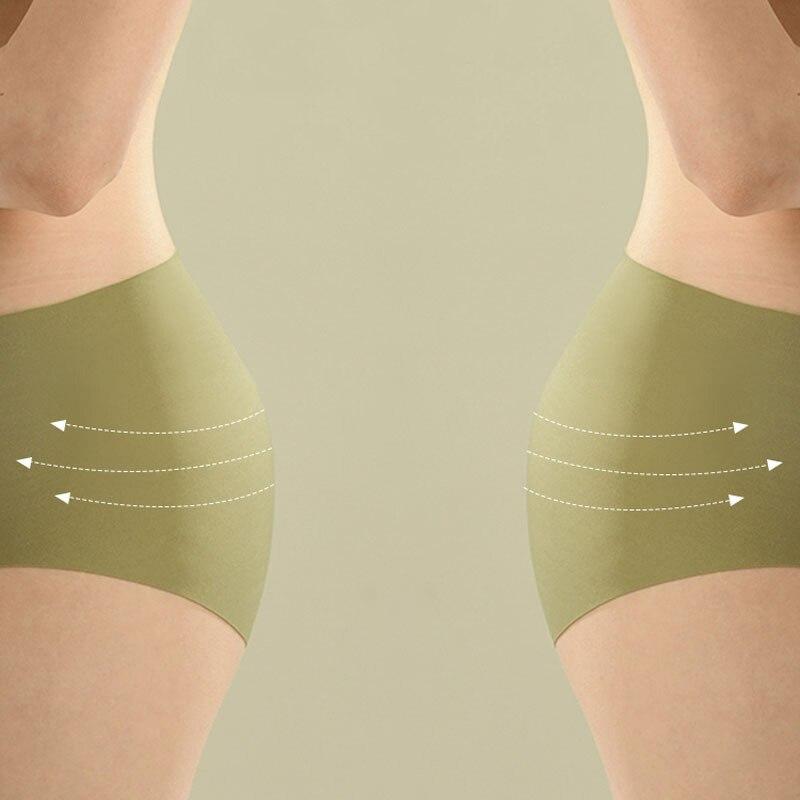 FINETOO Seamless Women Panties High Elastic Buttocks Lingerie S-XL Panty Underwear Sexy Pantys High Waist Breathable Underpants