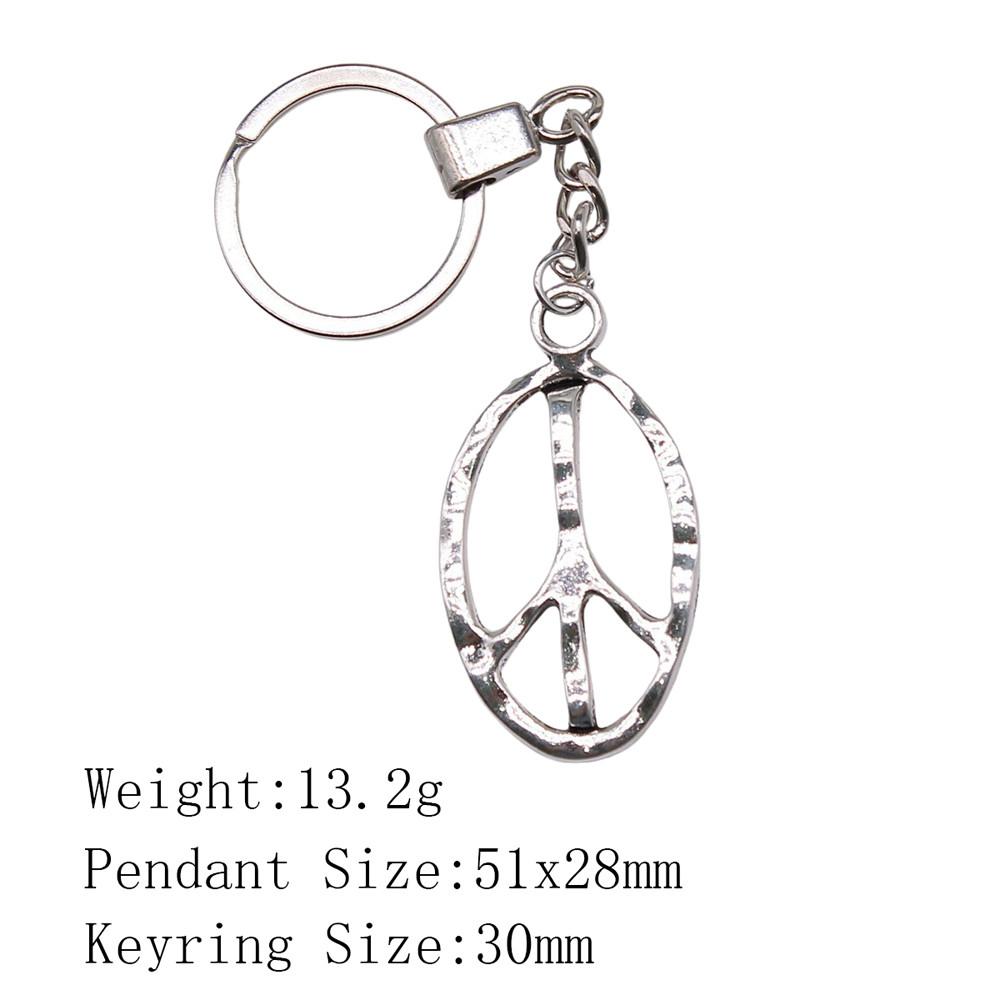 Valentine's Day Car Key Ring The Flower Of Life Keychains Backpack Key Chain For Car