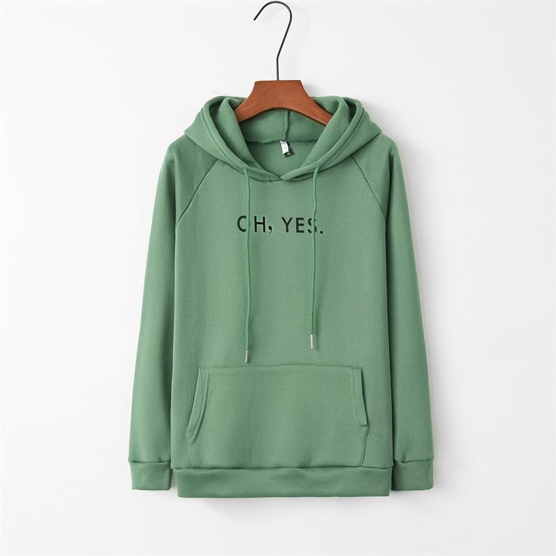 Autumn Winter Hooded Clothes New Casual Loose Harajuku Women Sweatshirt Hoody Letter Print Korean Fashion Pullovers Long Sleeve