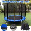 10ft Round Trampoline Enclosure Net Replacement Durable Safety Mesh Net