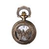 Pocket Watch Butterfly Analog Antique Pocket Watch Pendant Watch Necklace Chain Bronze Birthday Anniversary Christmas Valentine White Day Present