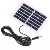 Solar Charger 1.2W/6V With 5521 DC Output 3M Cable Battery Charger Polycrystalline Solar Panel
