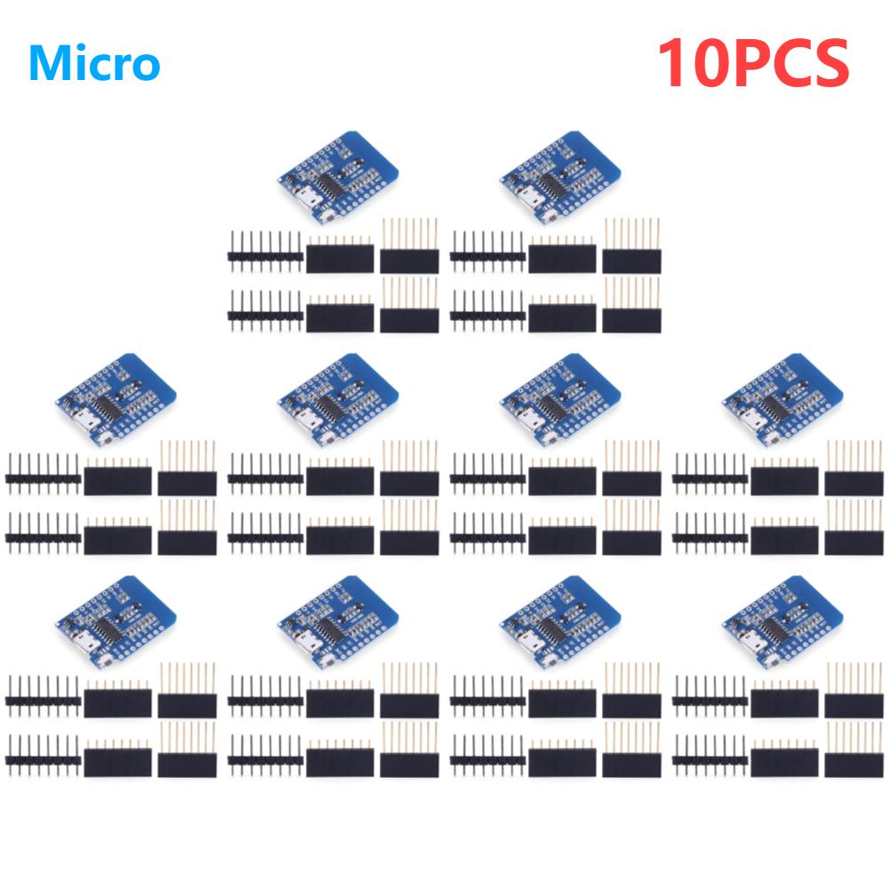 1-30PCS ESP8266 D1 Mini WIFI Development Board ESP-12F CH340 V2 Usb Wemos Wifi Development Board D1 Mini Nodemcu Lua Iot Board