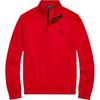 Polo Ss24 Solid Color Half-Zip Logo Embroidered Print Long Sleeve Sweatshirt Men Sweatshirt 710890534-027