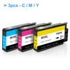 Ink Cartridge - OCBESTJET - Compatible HP 950XL 951XL - 3PCS - Multicolor - Dye-based Ink