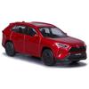 Bburago 1/43 Scale Miniature Car Toyota RAV4 2022 (Red)