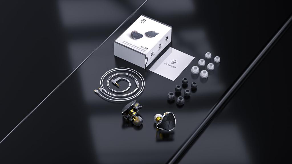 In 2024 Wired Wired Earphones Yinyoo CCZ BC04 10MM CNTD Wired Earphones Earbuds Stereo Earphones Headphones Silver Plated High Sound Isolation High