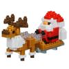 Nanoblock Santa Claus and Reindeer NBC_234