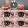 (-1.00~-6.00) Prescription Lenses Colored Contact Lenses Natural Color Eye Lens for Vision Colored Lenses with Diopters Myopia Contact Lenses