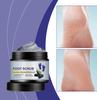 Charcoal Sea Foot Scrub Massage Soften Cuticle Moisturizing Charcoal Sea Foot Scrub