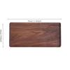 Black Walnut Wood Tray Rectangular Household Tea Tray Fruit Plate High Value Wood Dinner Plate