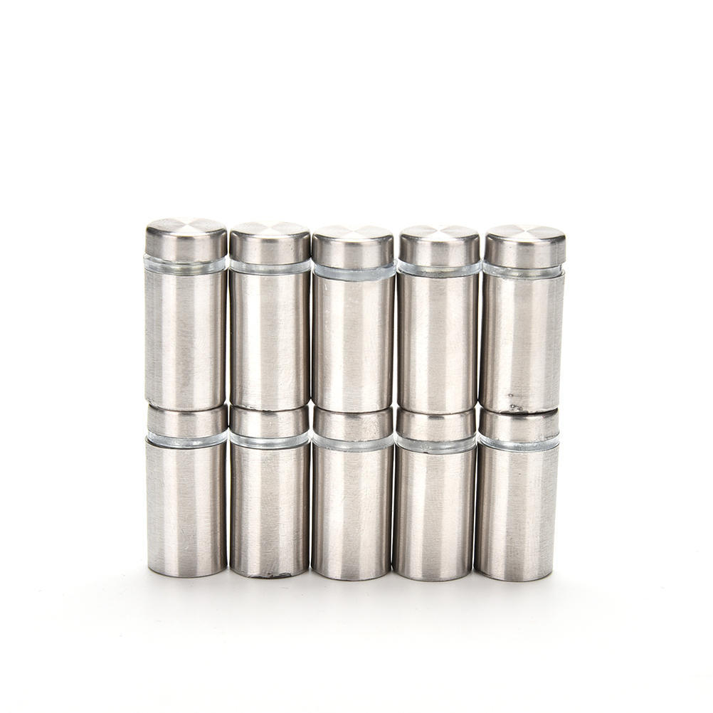 10 X Stainless Stand Off Bolts Mount Standoffs Sign Advertisement Fixings Gifts