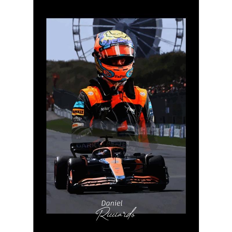F1 Racer Collectible Series Poster Print Canvas Art Pictures Home for Living Room and Bedroom Wall Decor Frameless Painting