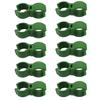 10Pcs Plastic Plant Fastener 360 Degree Swivel Universal Well Fixed Rust Resistant Gardening Clip for Garden