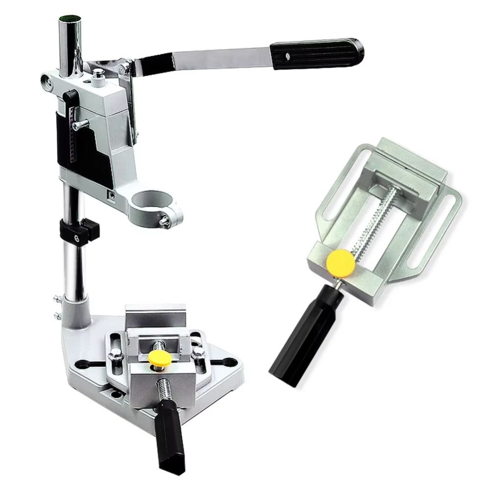Plain Vice Electric Bench Drill Stand Woodworking Drilling Positioning NEW Drill Holder
