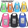 30L PVC Waterproof Dry Bag Outdoor Diving Foldable Storage Beach Swimming Bag Rafting River Ocean Backpack